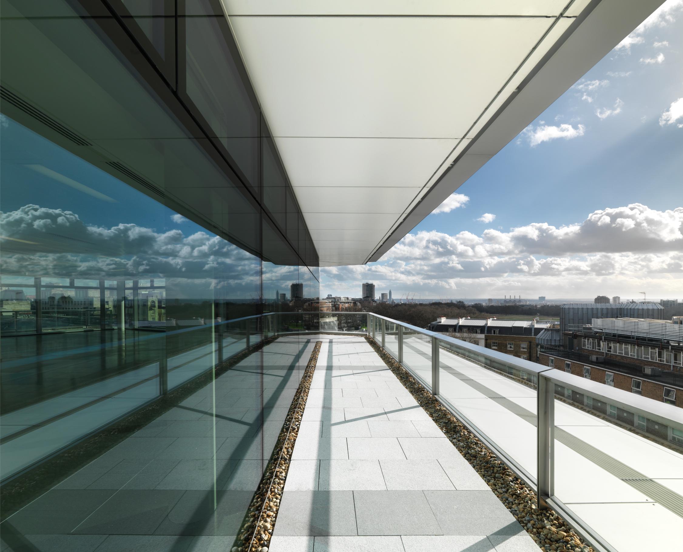 Marble Arch House balcony