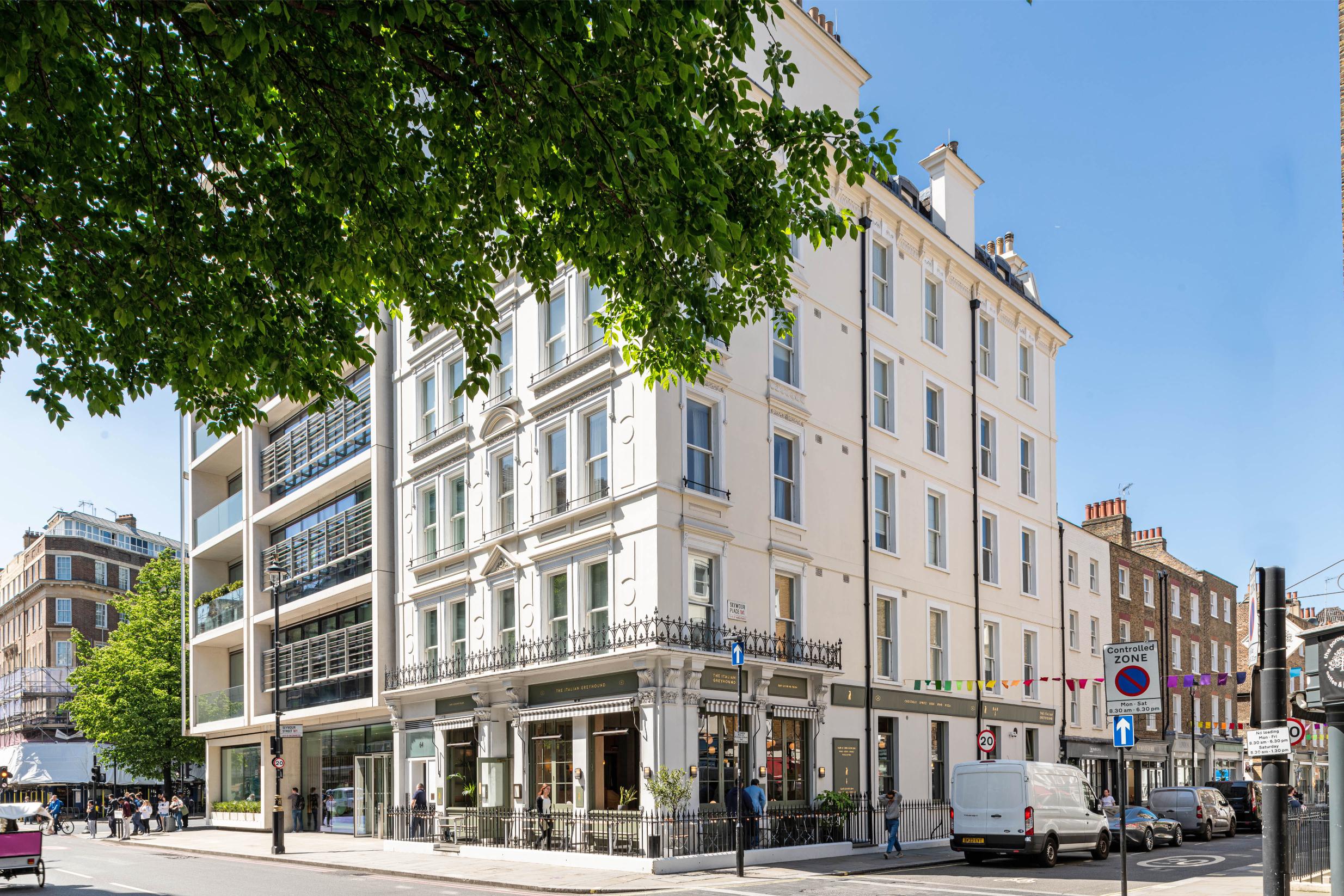 Exterior of Marble Arch House